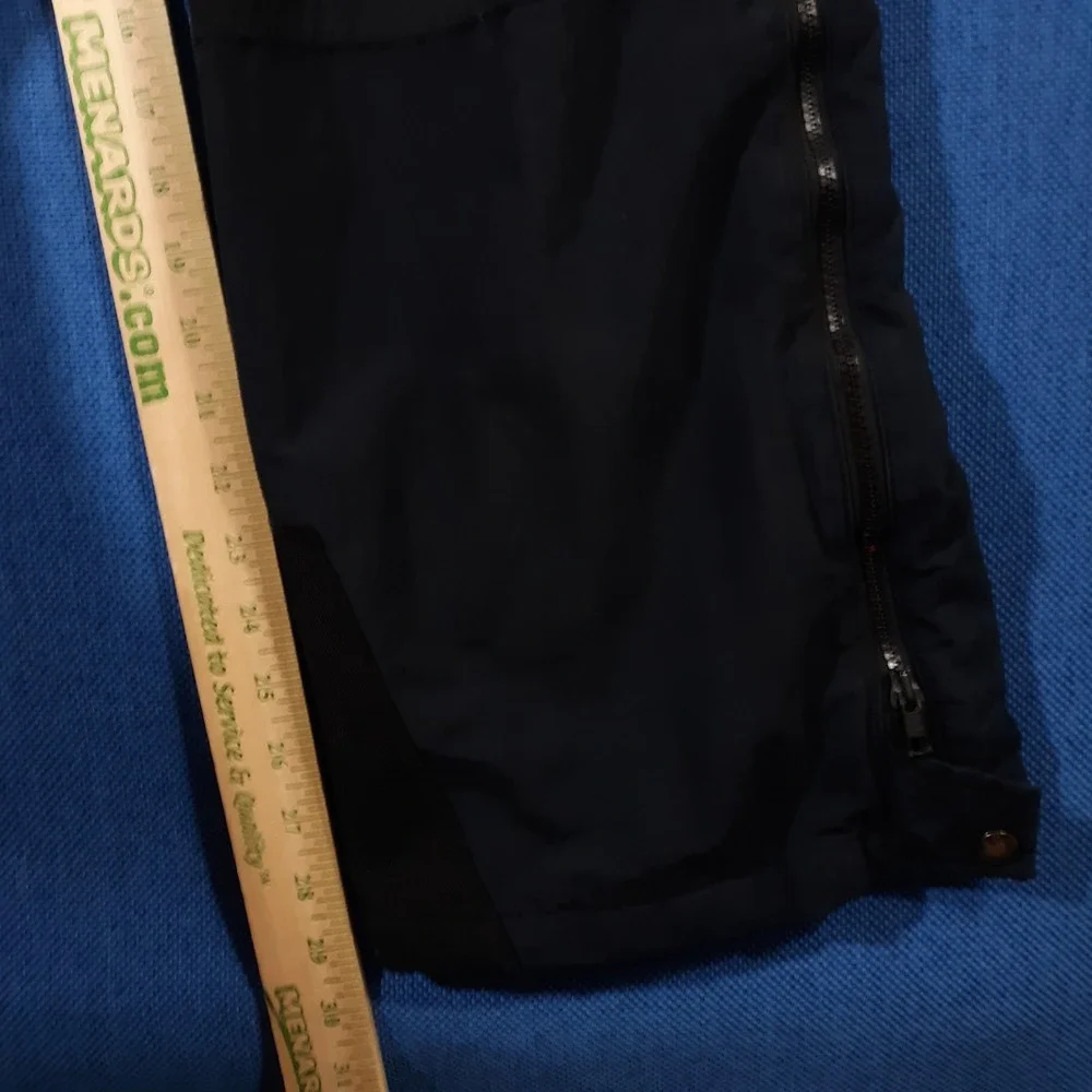 Vintage 1990s The North Face Goretex Ski Pants Vertical Size Medium Black Nylon